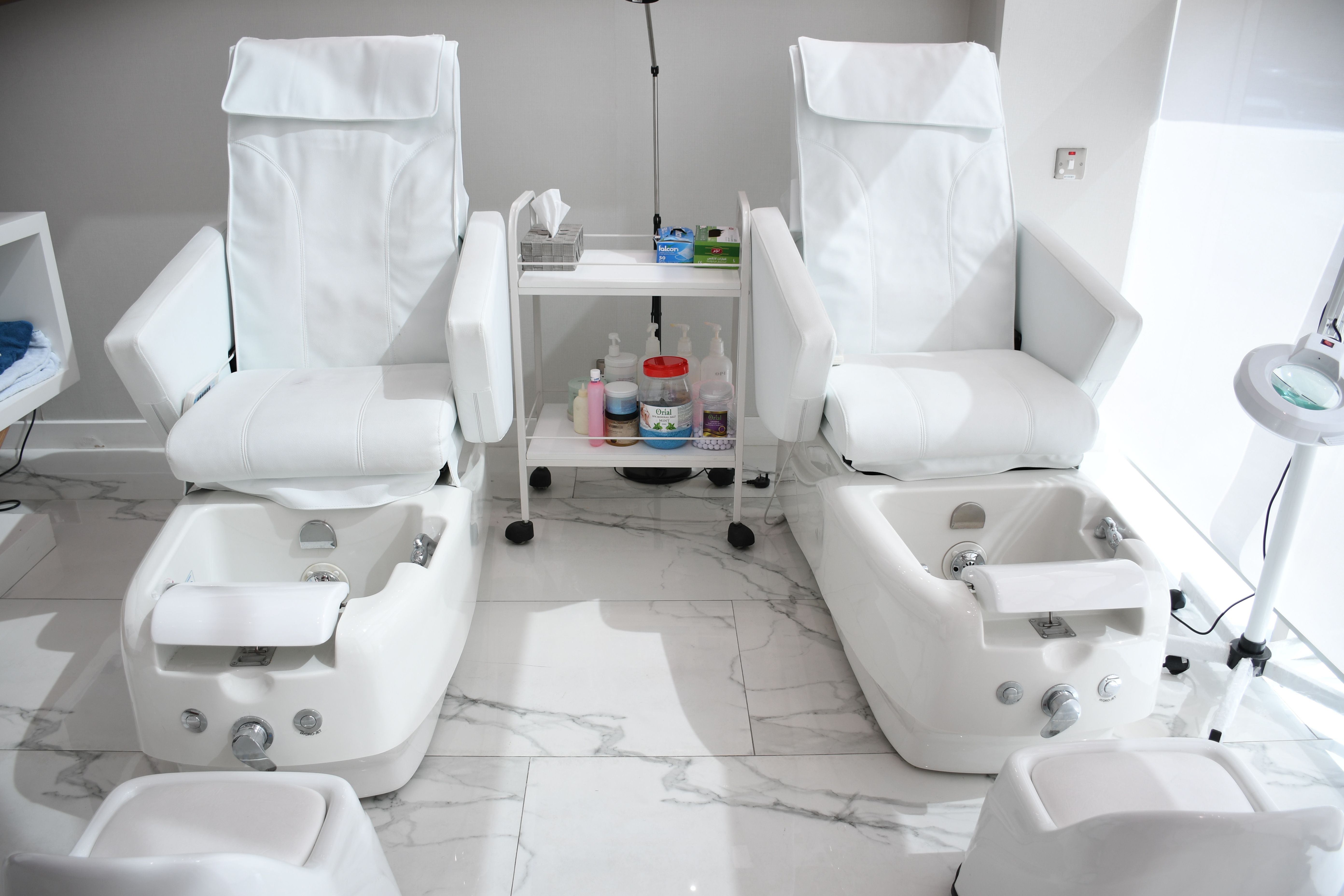 Spa treatment room